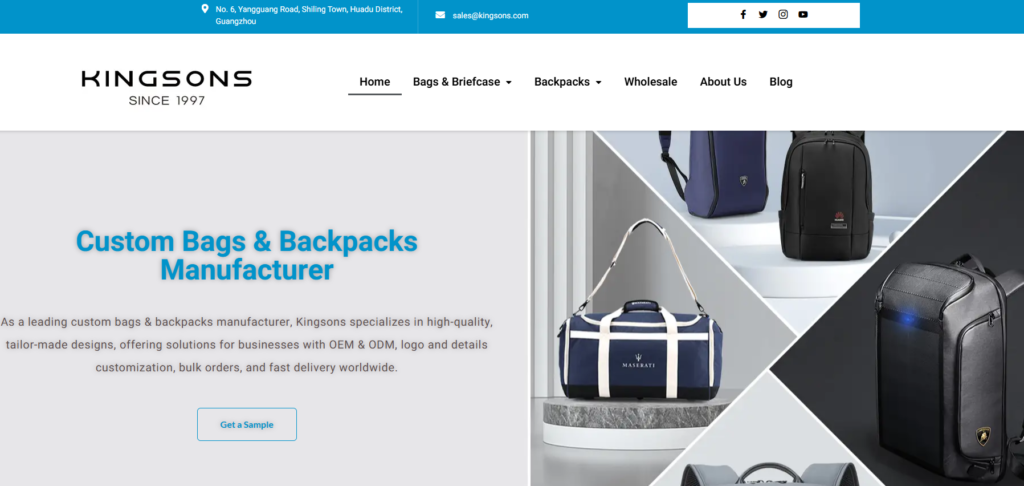 Guangzhou Kingsons Bags