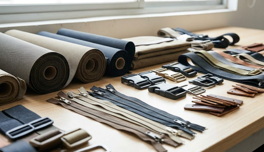 A Table Displaying An Assortment Of Belts In Different Styles Colors And Materials Arranged Neatly