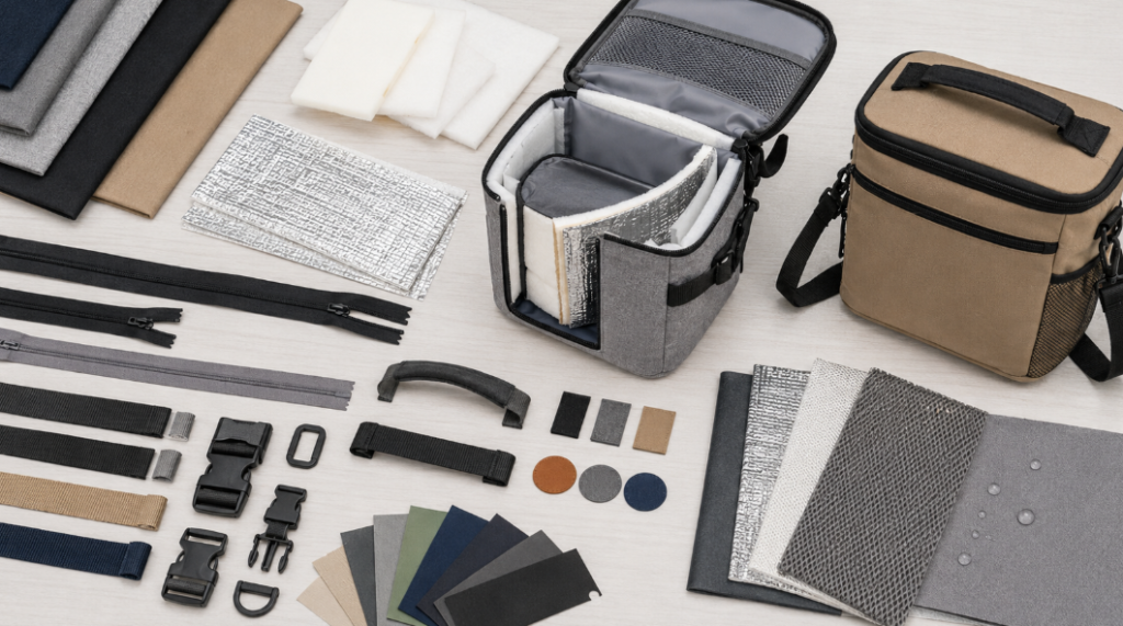 Materials And Components Used To Make Custom Lunch Bags