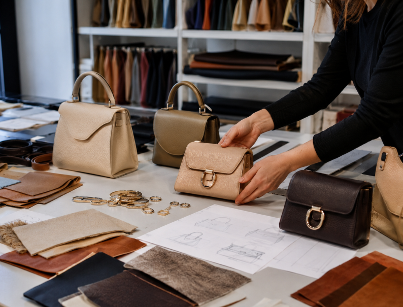 Custom Handbag Sample Development And Material Selection