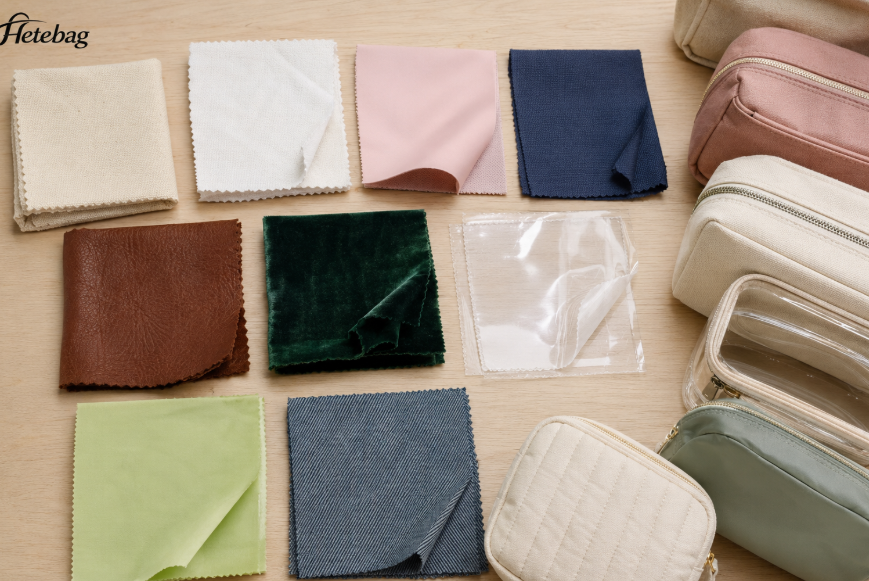 Material Options For Custom Makeup Bags