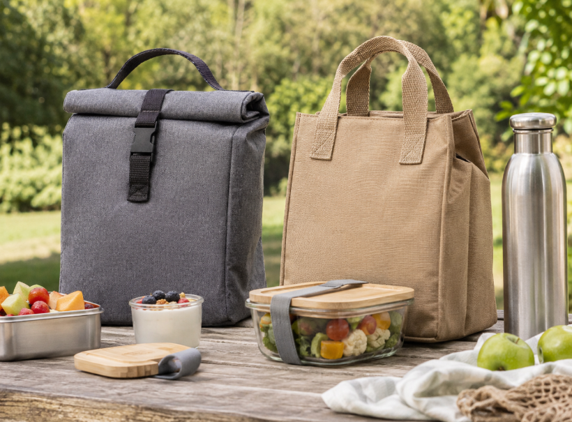Sustainable Canvas And Recycled Lunch Bags