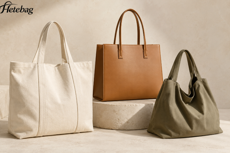 Oversized Structured And Slouchy Tote Bag Styles For Wholesale Buyers