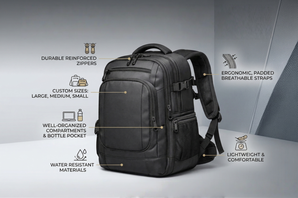 Personalized Backpack For Comfortable Travel