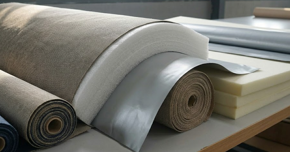A Layered Cross Section Showing Outer Fabric Foam Insulation And Reflective Inner Liner Of A Cooler Bag