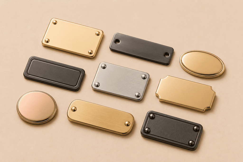 Metal Logo Plates