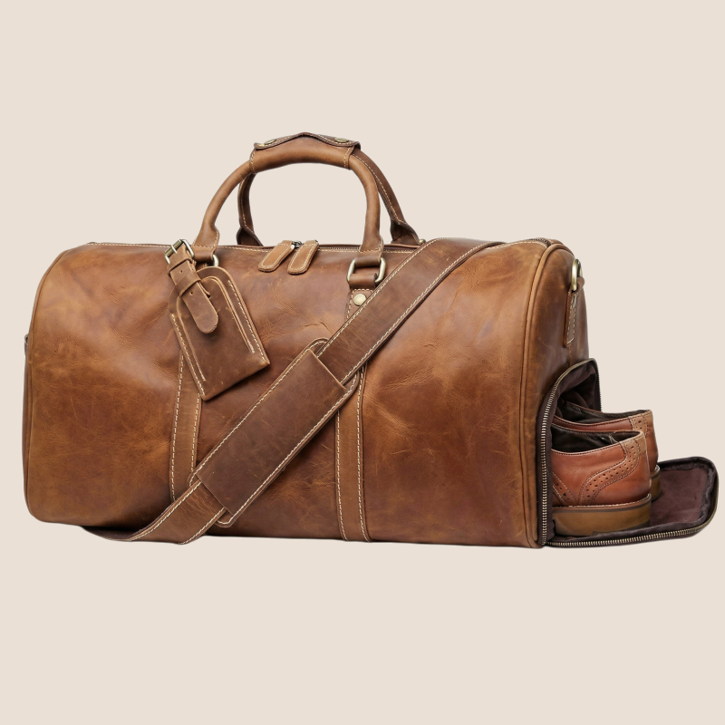 Leather Gym Bag
