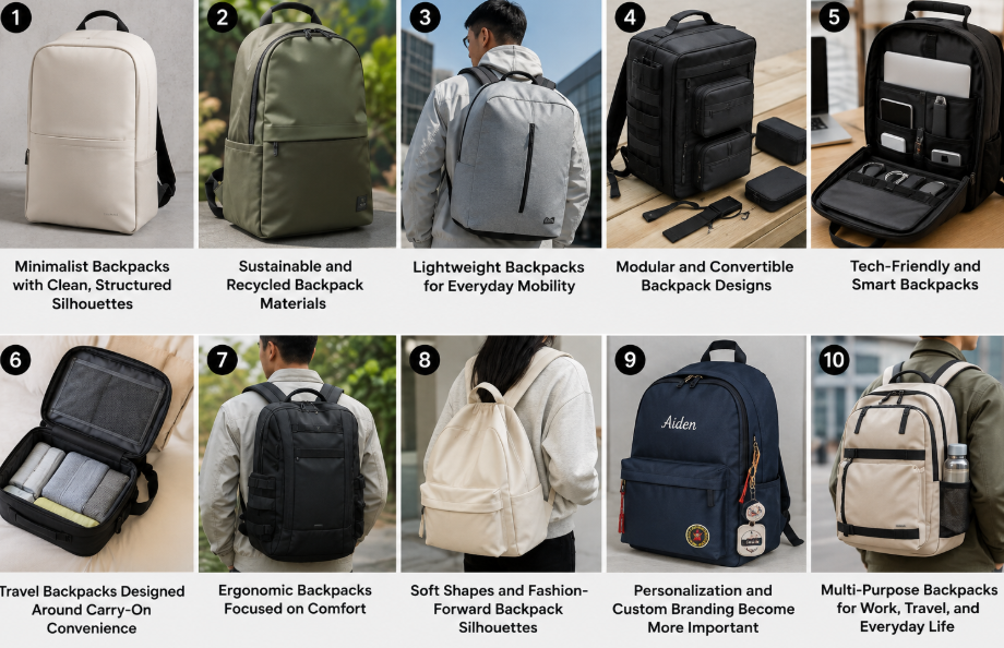 Top 10 Backpack Trends Shaping 2027