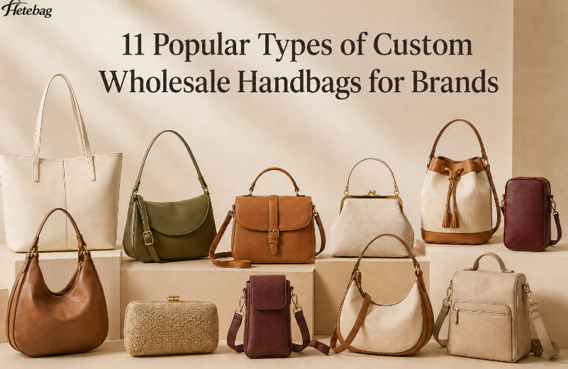 11 Popular Types Of Custom Wholesale Handbags For Brands