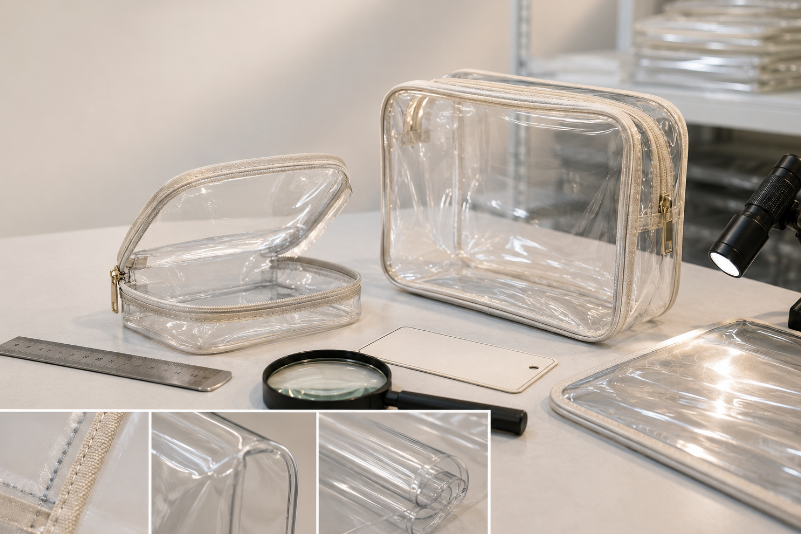 PVC Vs TPU Cosmetic Bags Material Comparison